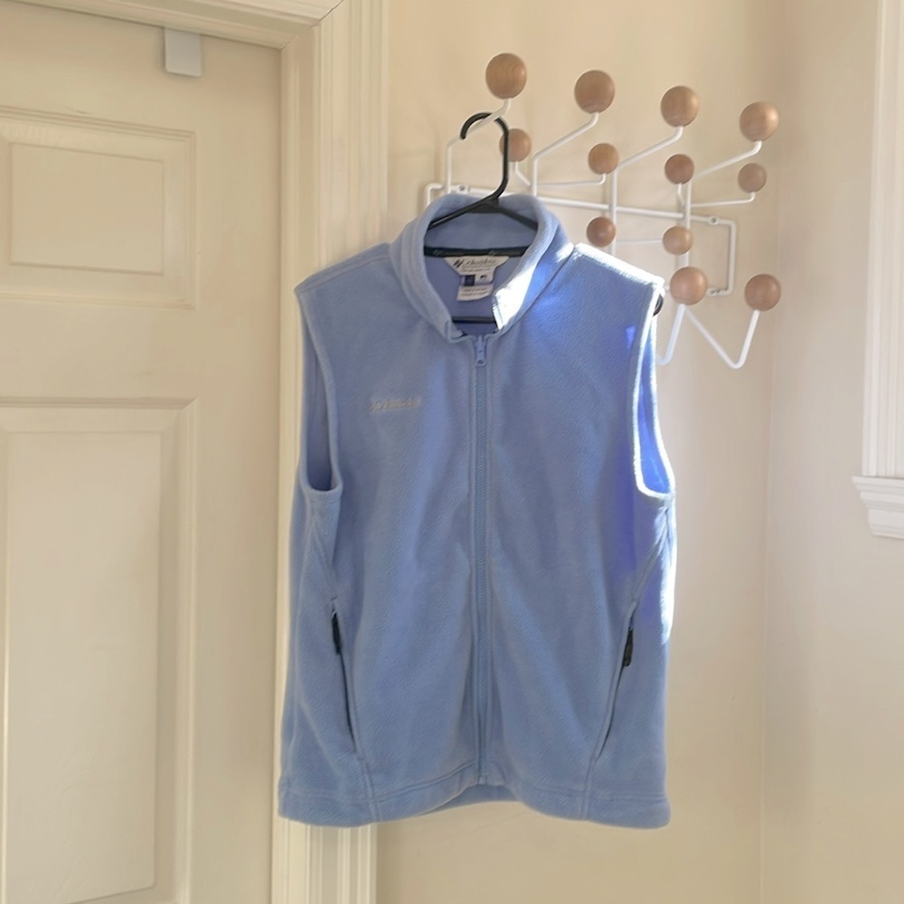Columbia - Outdoor Hiking Vest - Light Blue - M